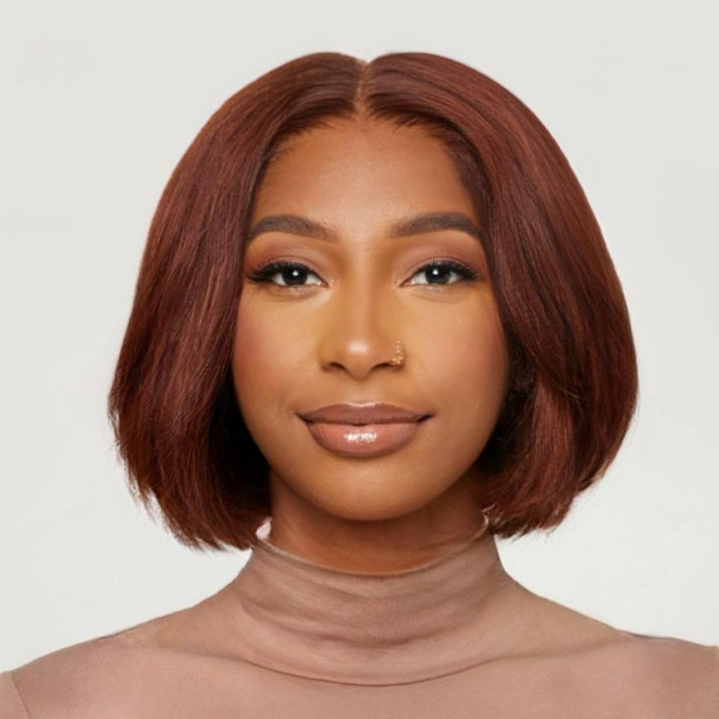 Natural Black Very Straight HD Lace Wigs