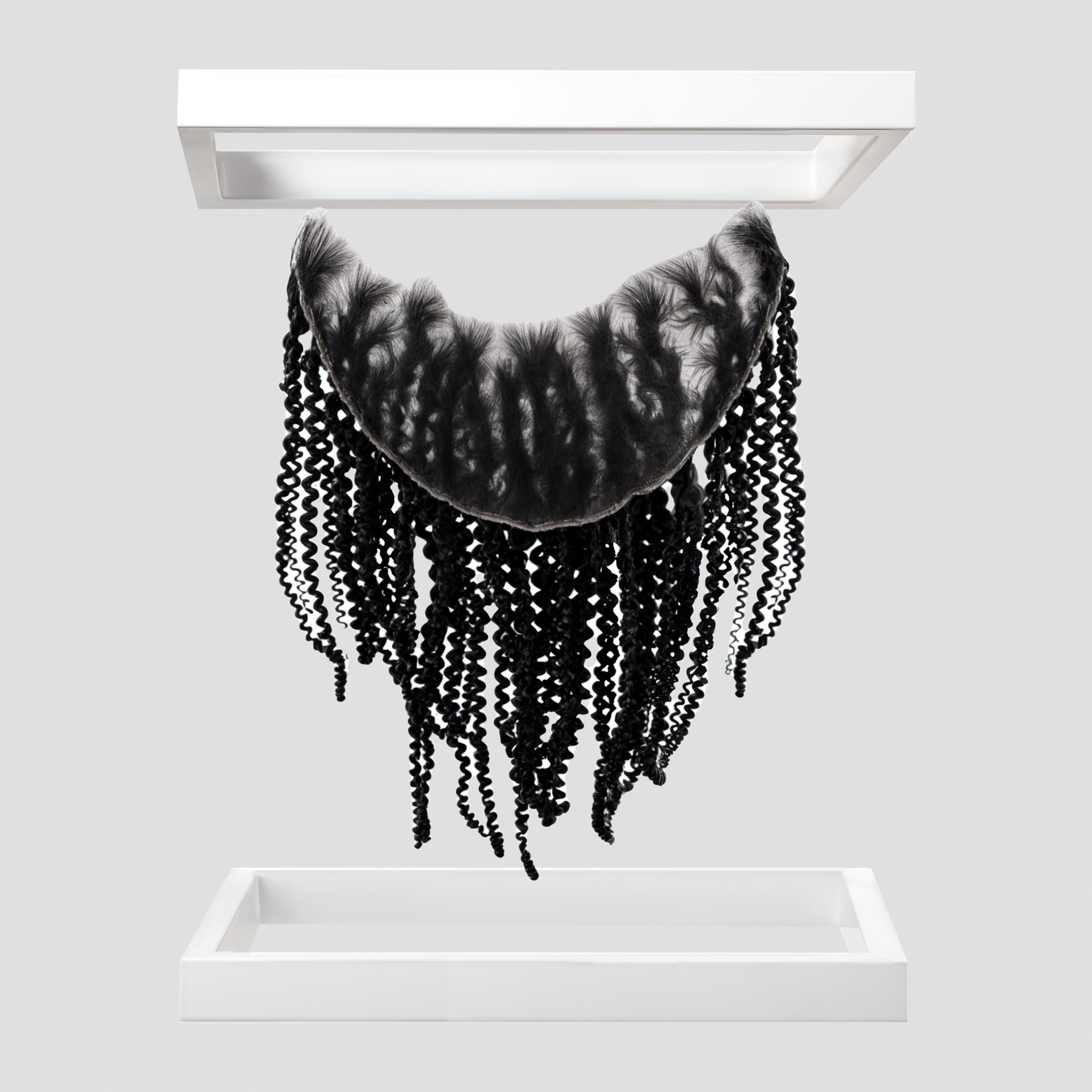 Afro Kinky Curly Bundle Set with 13x6 Frontal