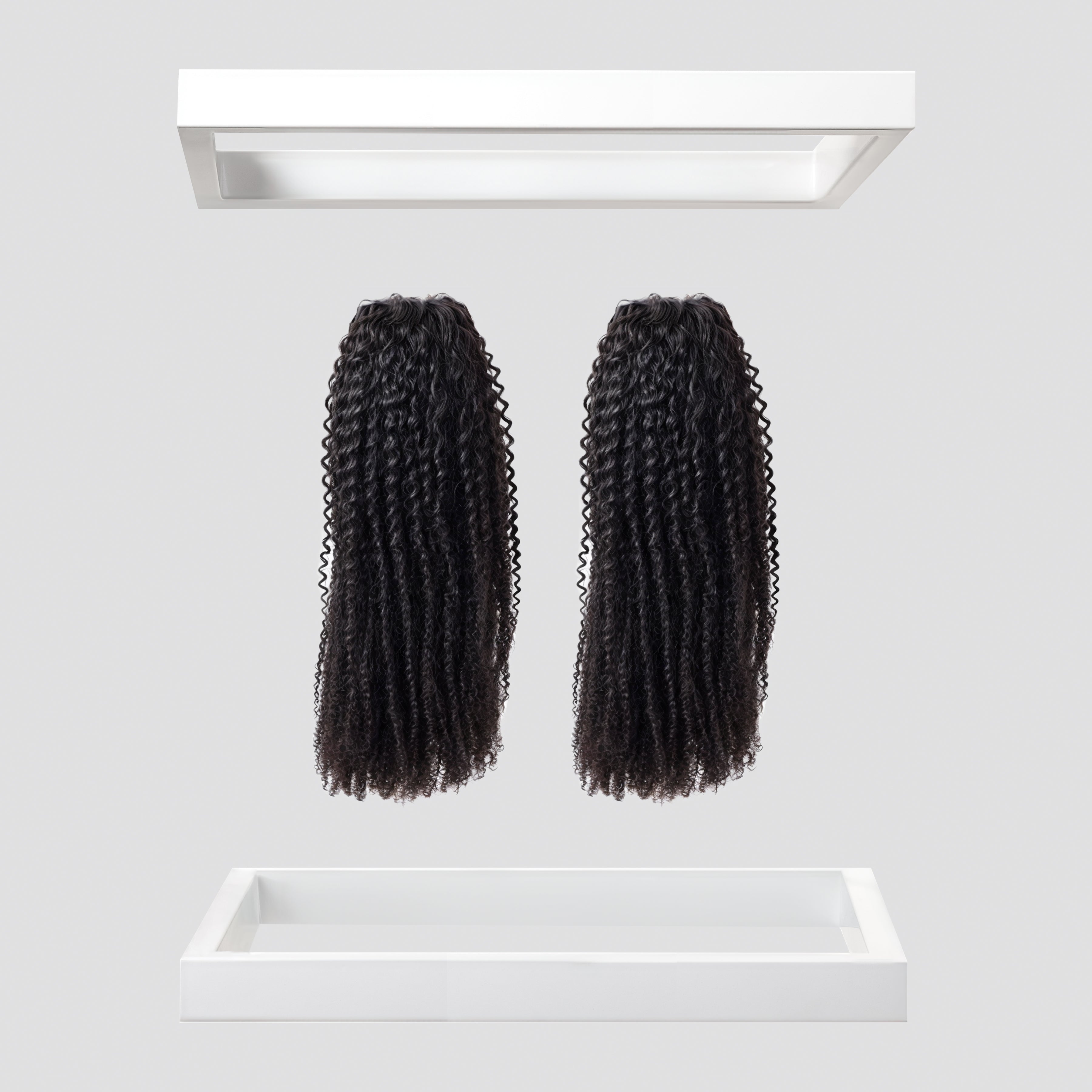 Afro Kinky Curly Bundle Set with 5x5 Closure