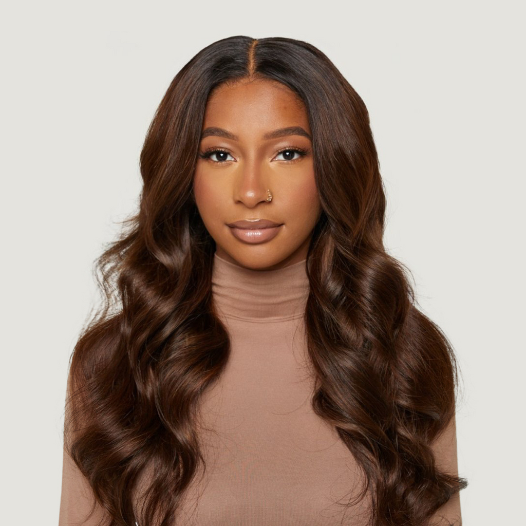 Natural Black Very Straight HD Lace Wigs