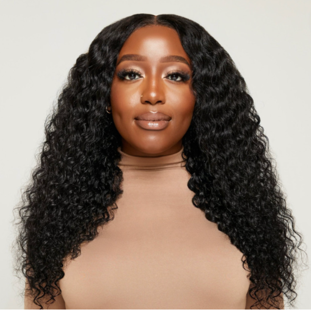 Very Wavy 5X5 HD Lace Closure Wig in 18", Highlights