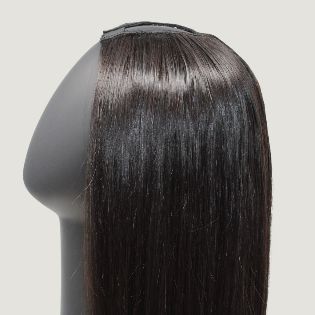 Natural Black V-Part Wig in 20 inches